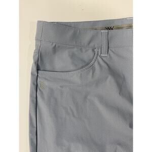 NWT Rhone Momentum Golf Five Pocket Performance Pants Men 33 Artic Blue Blizzard